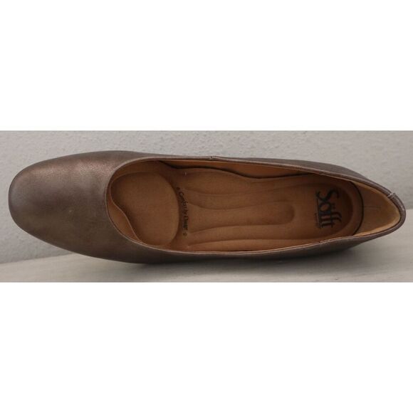 Sofft SF0072900 Women's Sz 8M Bronze Metallic Leather Lana Signature Pumps - Picture 9 of 14